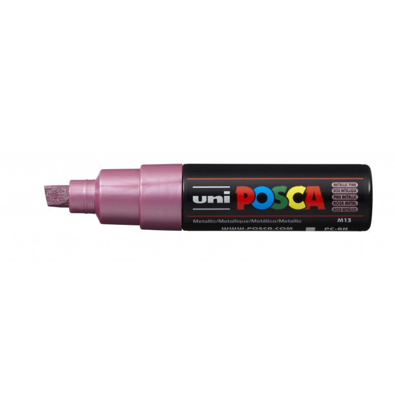 Rotulador Posca Punta Biselada Art.-Nr. PC-8K Rosa Metálico