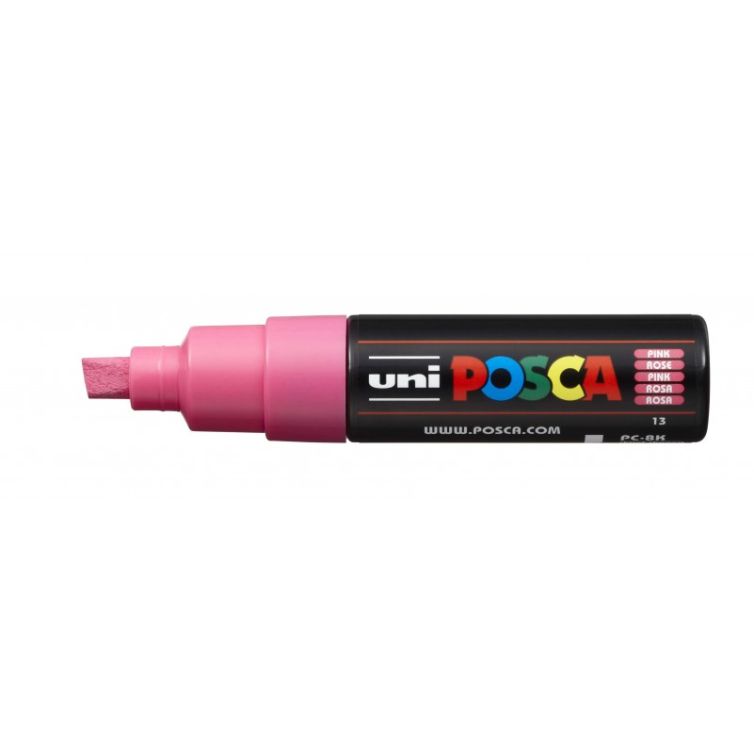 Rotulador Posca Punta Biselada Art.-Nr. PC-8K Rosa
