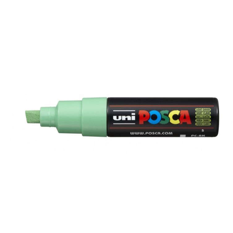 Rotulador Posca Punta Biselada Art.-Nr. PC-8K Verde Claro