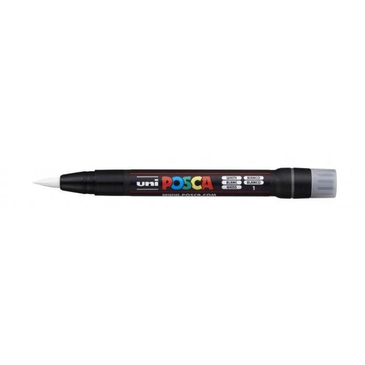 Rotulador Posca Brush Blanco Art.-Nr. PCF-350 Blanco