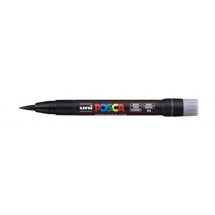 Rotulador Posca Brush Negro Art.-Nr. PCF-350 Negro