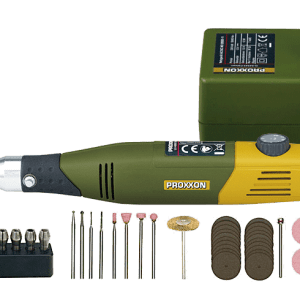 Maletín taladro + Accesorios de construcción y grabado de modelos con taladro / amoladora MICROMOT 60 / E