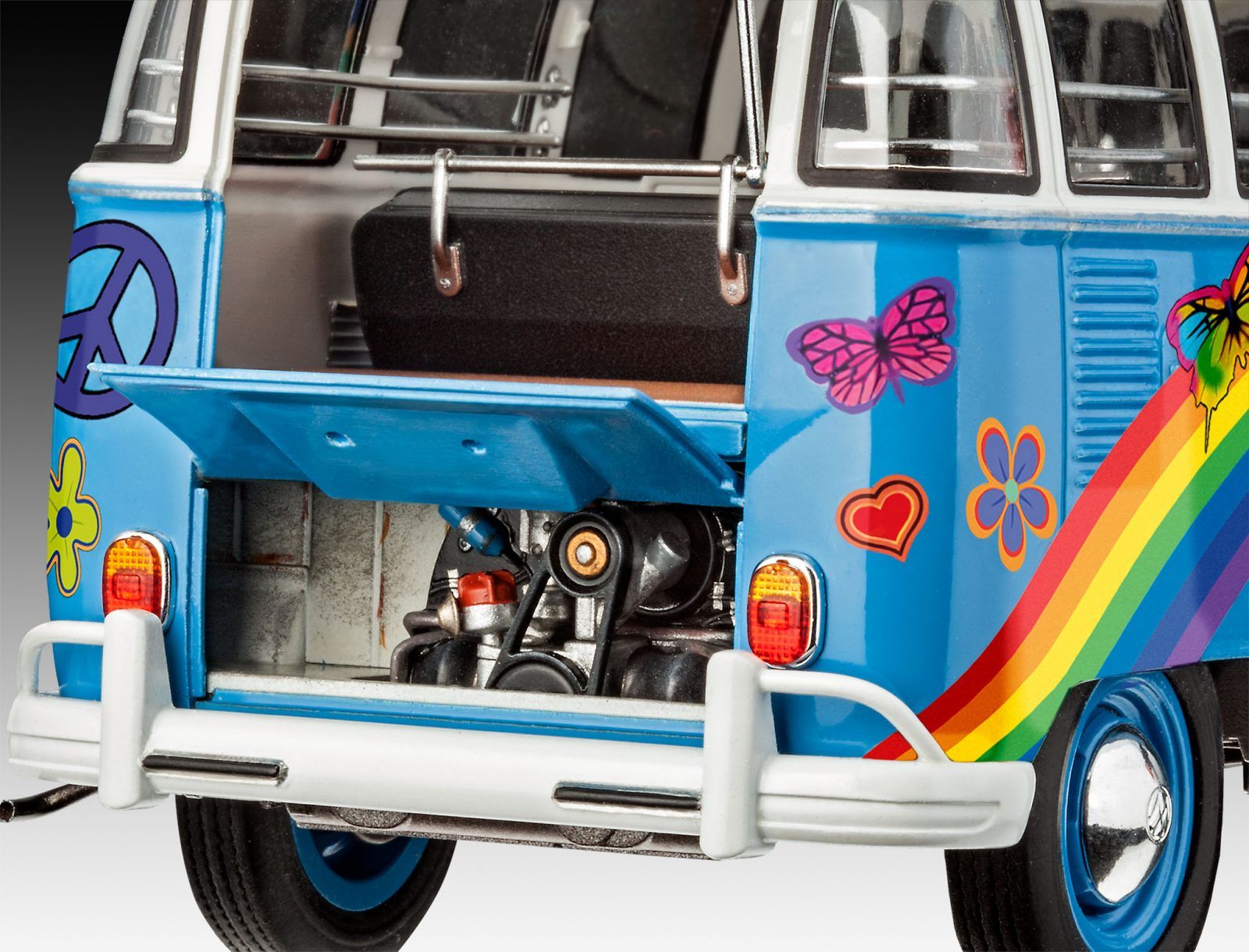 1:24 VW T1 Samba T1 «Flower Power» Art.-Nr.07050