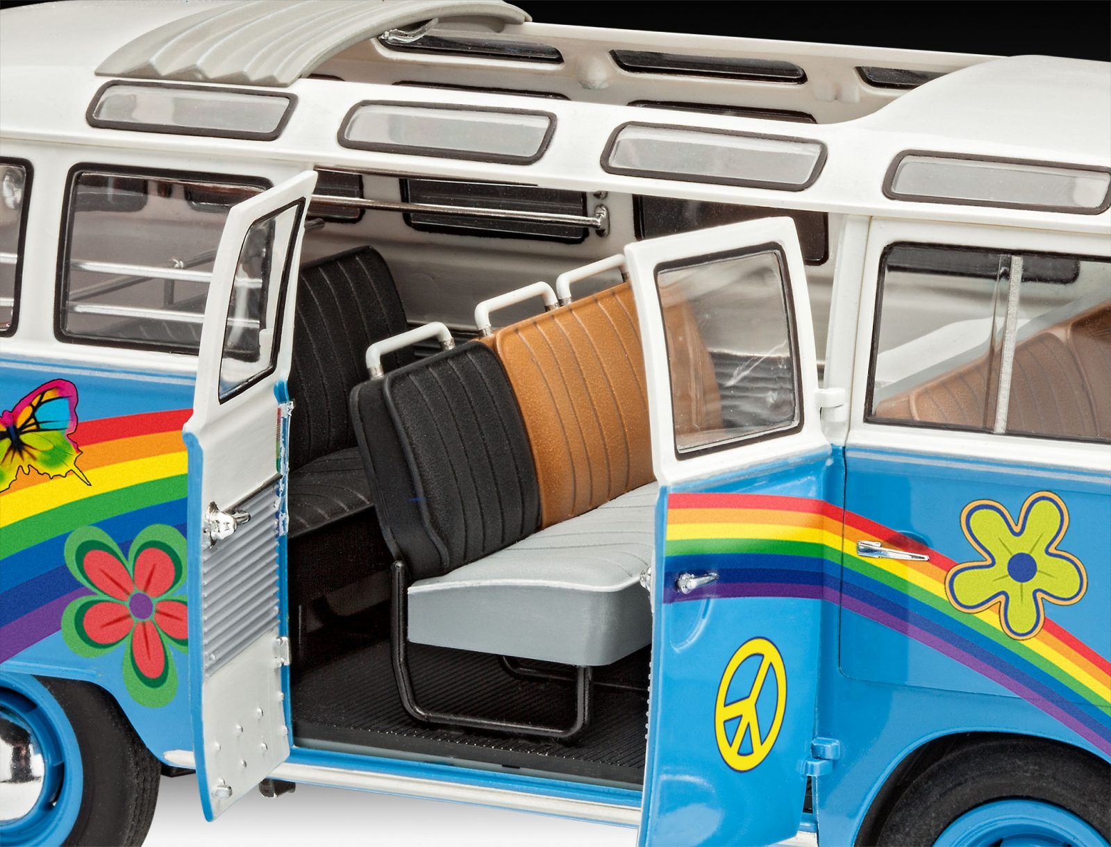 1:24 VW T1 Samba T1 «Flower Power» Art.-Nr.07050