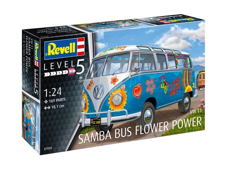 1:24 VW T1 Samba T1 «Flower Power» Art.-Nr.07050