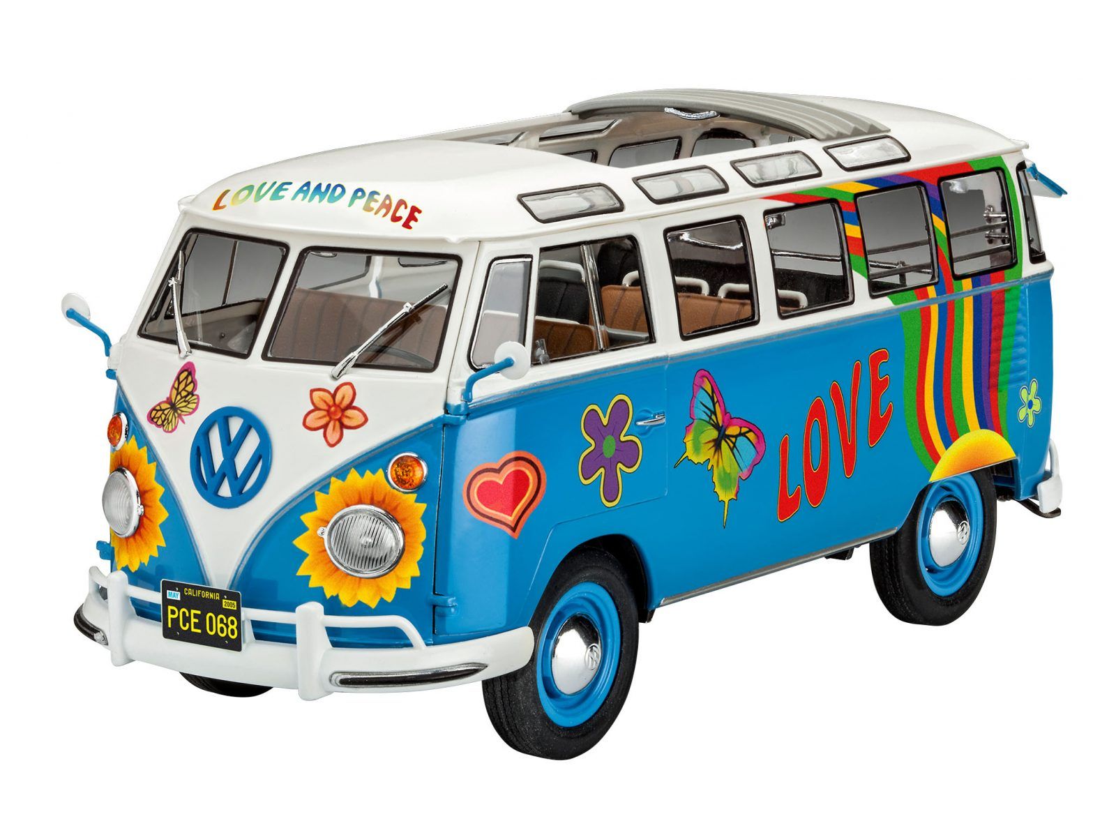 1:24 VW T1 Samba T1 «Flower Power» Art.-Nr.07050