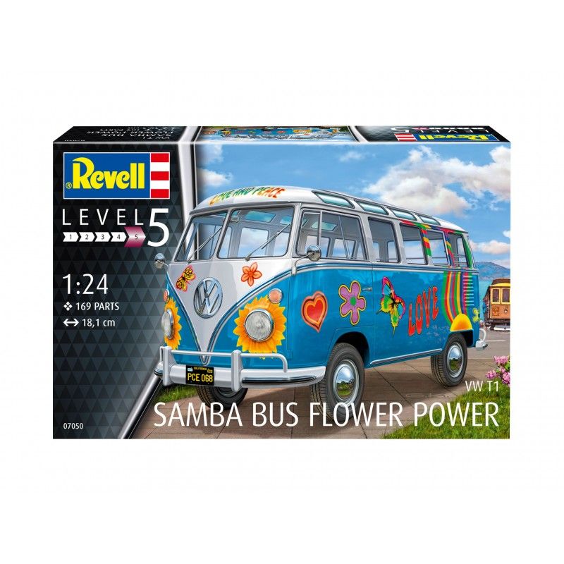 1:24 VW T1 Samba T1 «Flower Power» Art.-Nr.07050