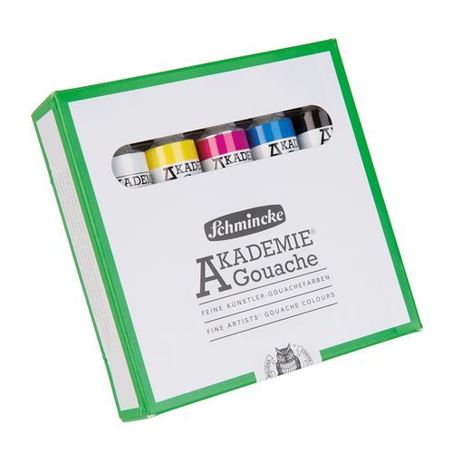 Gouache AKADEMIE® Set 5×20 ml Art.-Nr. 72205