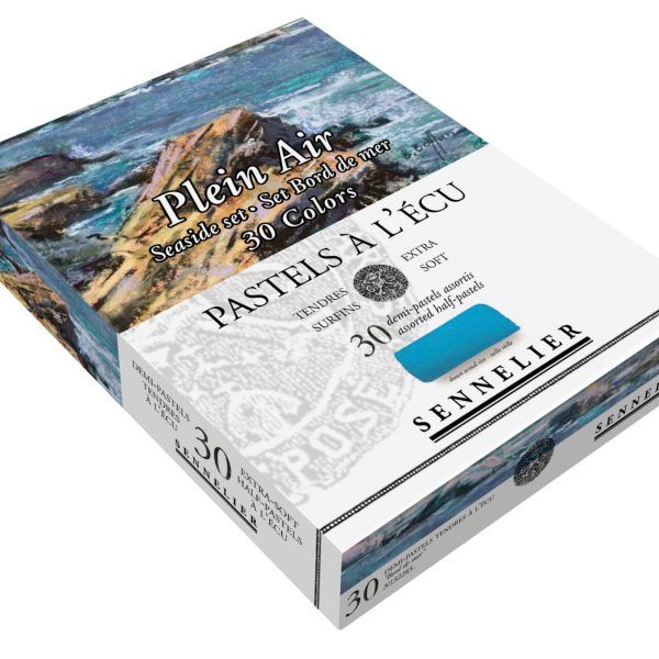 Caja 30 ½Pasteles «à l’écu» Set «Orilla del mar» Art.-Nr. 132283