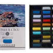 Caja 30 ½Pasteles «à l’écu» Set «Orilla del mar» Art.-Nr. 132283