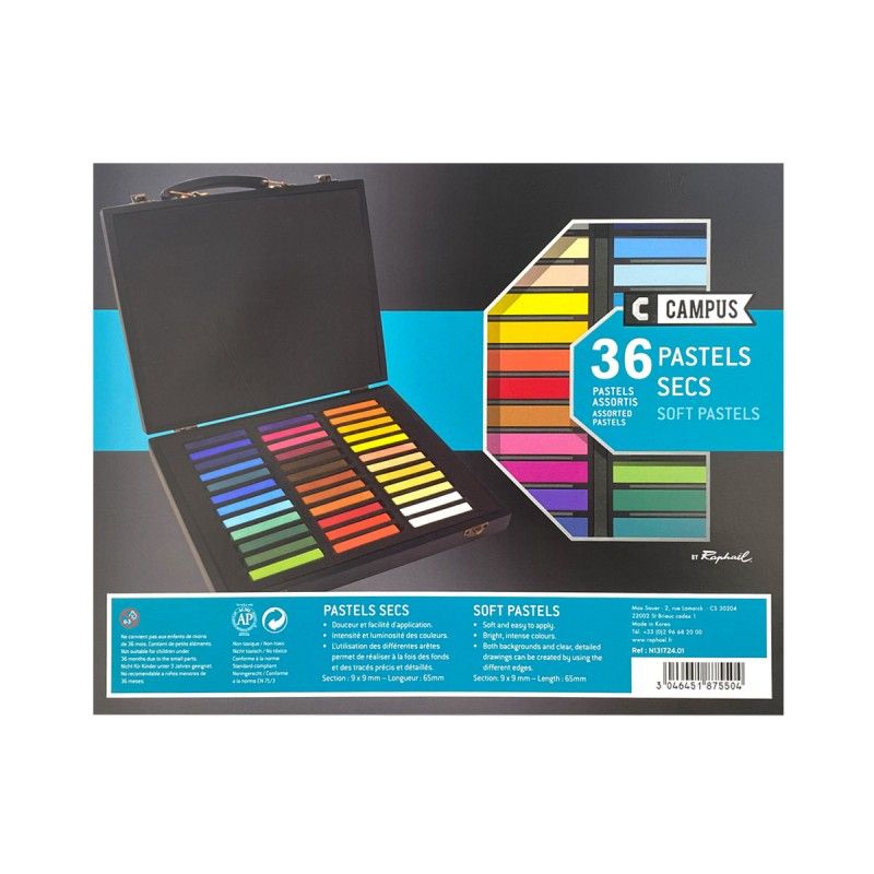 Caja Pasteles Secos 36 colores Art.-Nr. N131724.01