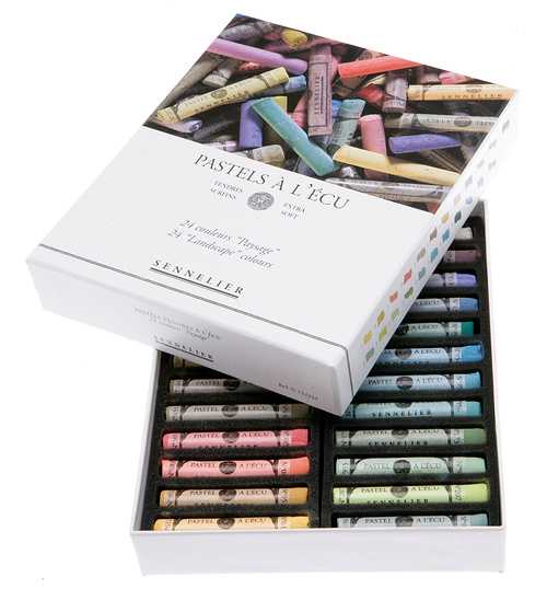 Caja 24 Pasteles «Paisaje» Art.-Nr. N132241