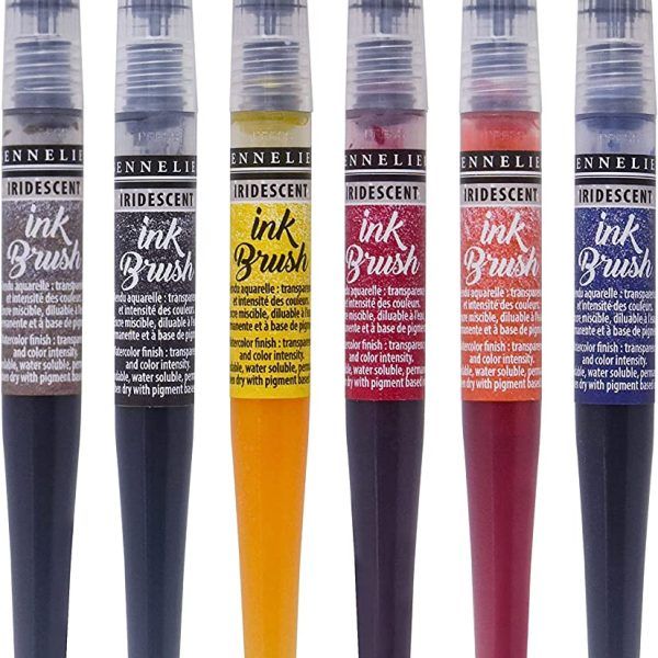 Set 6 Pinceles de Tinta Iridisada Art.-Nr. P131697.02