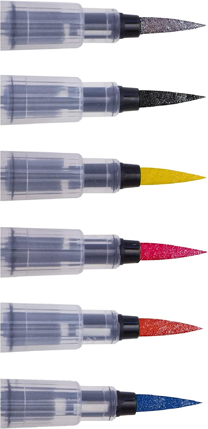 Set 6 Pinceles de Tinta Iridisada Art.-Nr. P131697.02