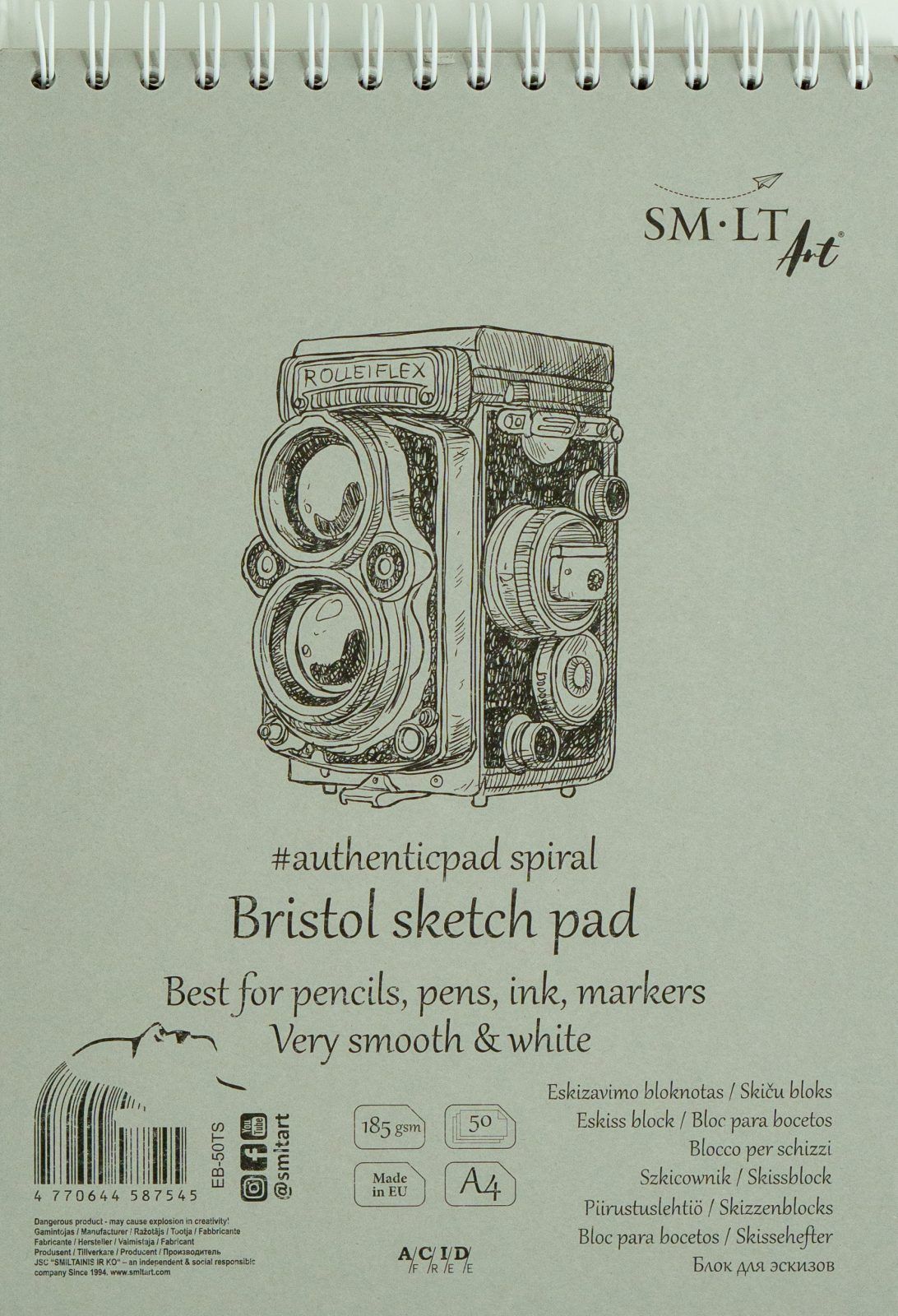 Bloc Bristol A4 Art.-Nr. EB-50TS