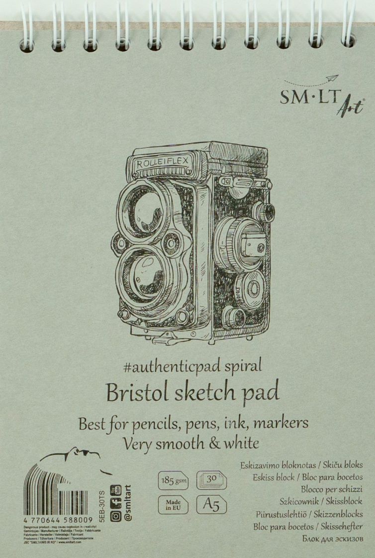 Bloc Bristol A5 Art.-Nr. 5EB-30TS