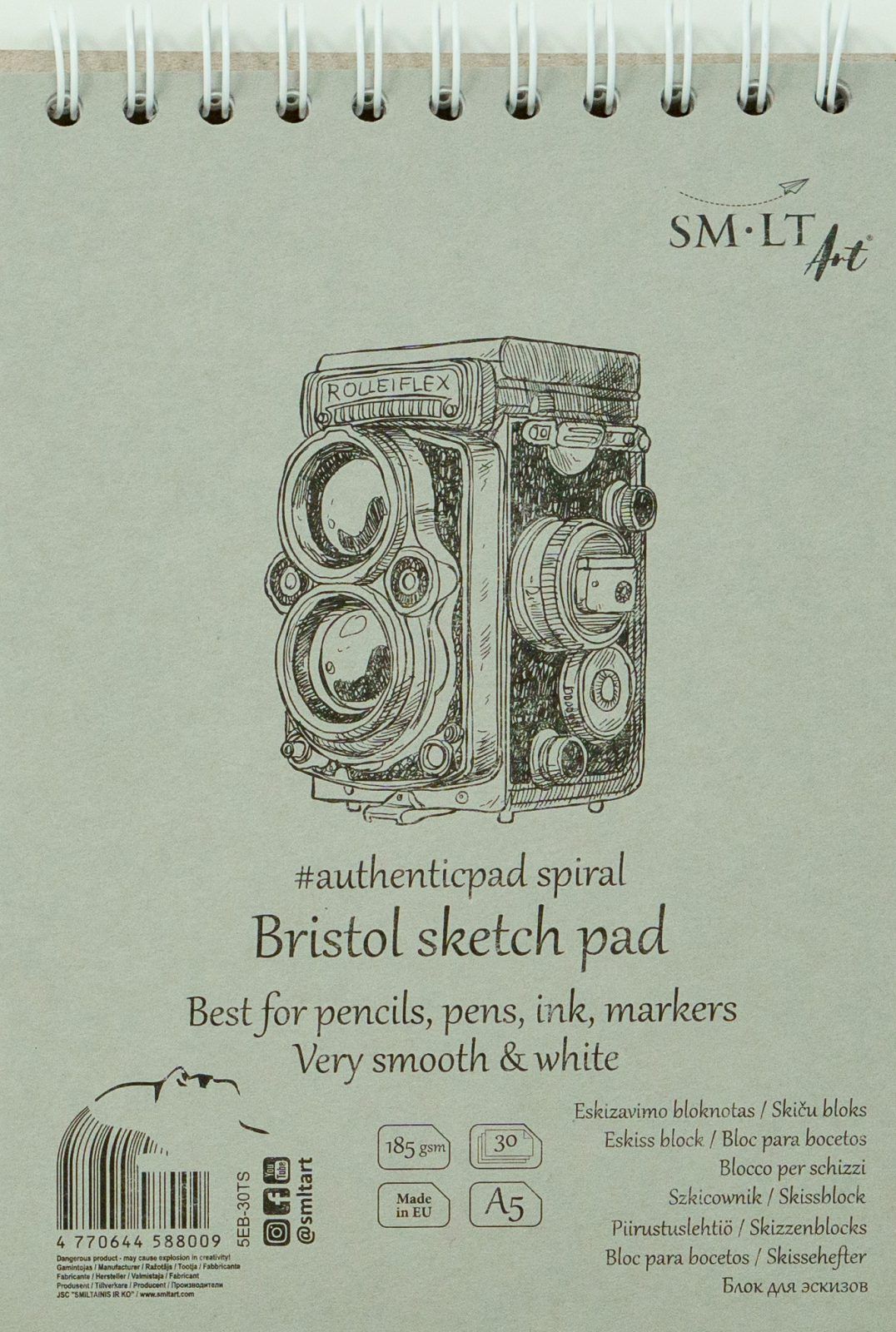 Bloc Bristol A5 Art.-Nr. 5EB-30TS