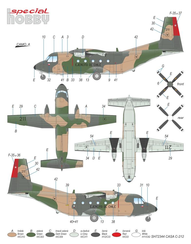 1:72 CASA C-212-100 Art.-Nr. SH 72344