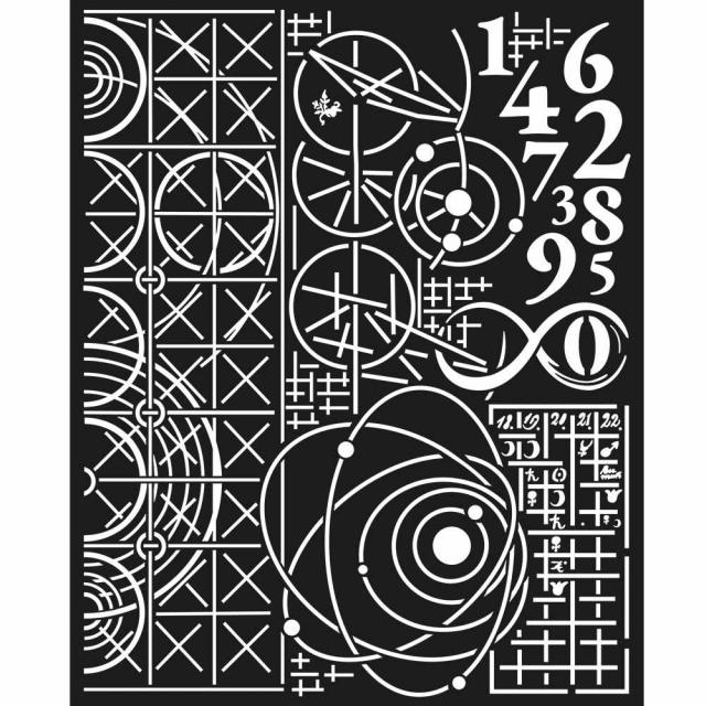 Plantilla 20 x 25 Cosmos Astronomía y Números KSTD042