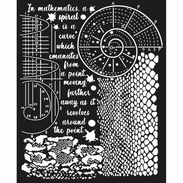 Plantilla 20 x 25 Cosmos Efecto Pitón KSTD043