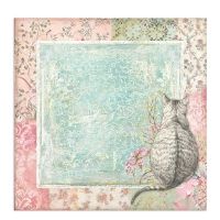 Colección «Orquídeas y Gatos» 30 x 30 Art.-Nr. SBBL81