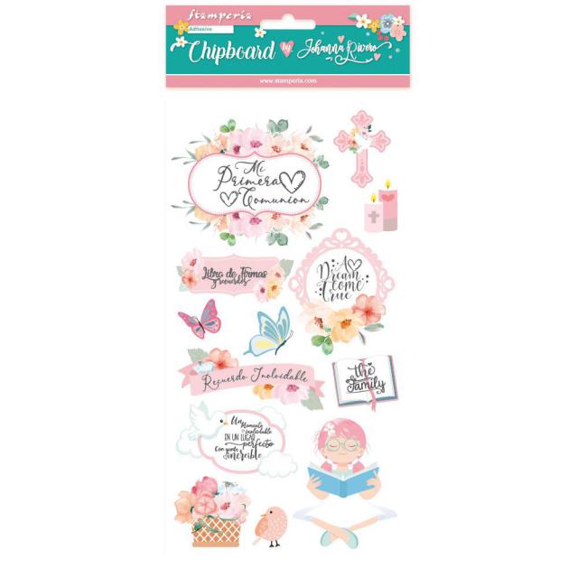 Chipboard cm. 15×30 – Mi primera Ilusión Niña