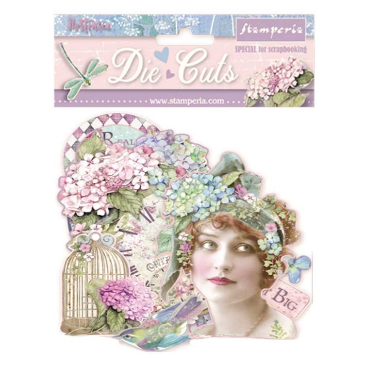 Die cuts surtido – Hortensia Art.-Nr. DFLDC13