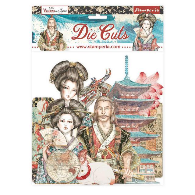 Die cuts surtido – Sir Vagabond in Japan Art.-Nr. DFLDC50