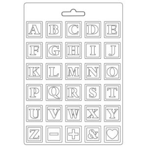 Molde flexible A4 - DayDream alfabeto Art.-Nr. K3PTA4532