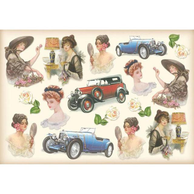 Papel de Arroz -48×33- Mademoiselle