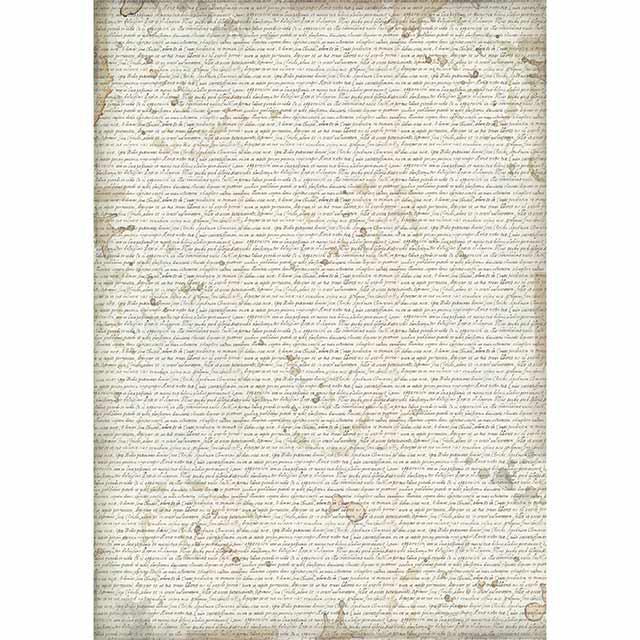 Papel de arroz A3 Papel con escrito