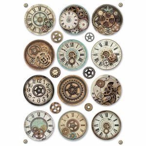 Papel de arroz A4 Voyages Fantastiques mecanismos Art.-Nr.DFSA4369