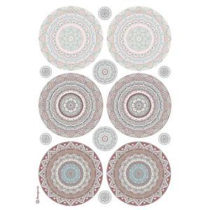 Papel de arroz A4 Mandala Art.-Nr. DFSA4466