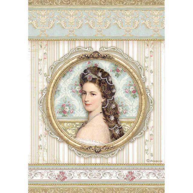 Papel de arroz A4 Princesa Art.-Nr. DFSA4481