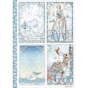 Papel de arroz A4 Tarjetas Art.-Nr. DFSA4490