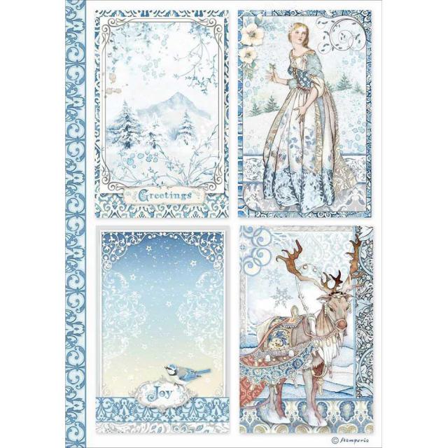 Papel de arroz A4 Tarjetas Art.-Nr. DFSA4490