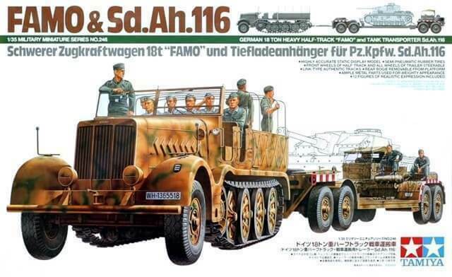 1:35 German 18 Ton Heavy Half-Track «FAMO» & Tank Transporter Sd.Ah.116 Art.-Nr. 35246