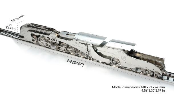 Maqueta Metálica Dazzling Steamliner Art.-Nr. T4M38017