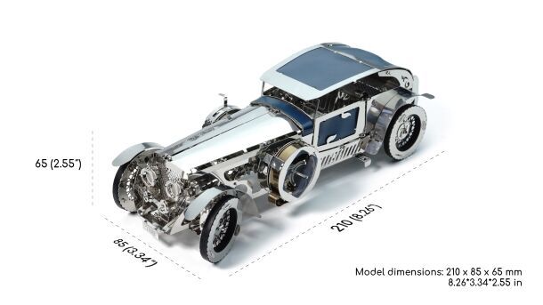 Maqueta Metálica Luxury Roadster Art.-Nr. T4M38027