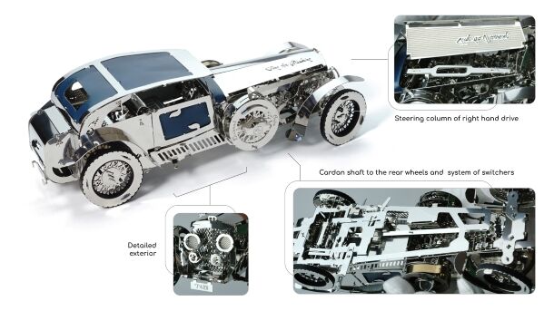 Maqueta Metálica Luxury Roadster Art.-Nr. T4M38027