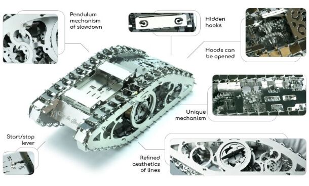 Maqueta Metálica Marvel Tank Art.-Nr. T4M380122