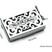 Maqueta Metálica Perfecto Card Case Art.-Nr. T4M38020
