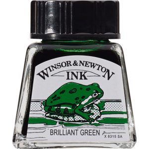 Tinta dibujo 14 ml (14) Verde Brillante