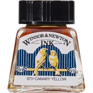 Tinta dibujo 14 ml (01) Amarillo Canario