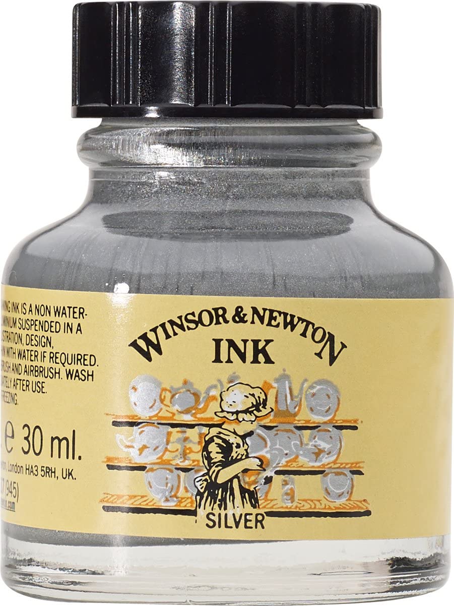 Tinta dibujo 30 ml (23) Plata