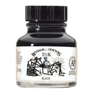 Tinta dibujo 30 ml (22) Negro