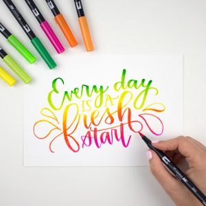 Tombow 18 ABT Dual Brush Pens – Primary Colors Art.-Nr. ABT-18P-1
