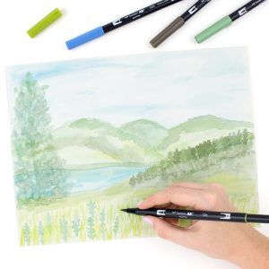 Tombow Watercoloring Set Floral Art.-Nr. WCS-FL