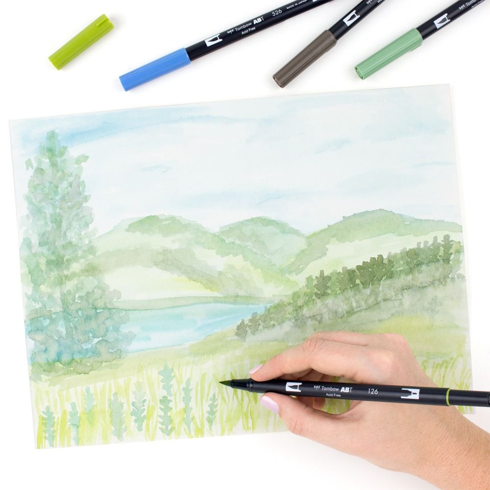 Tombow Watercoloring Set Floral Art.-Nr. WCS-FL