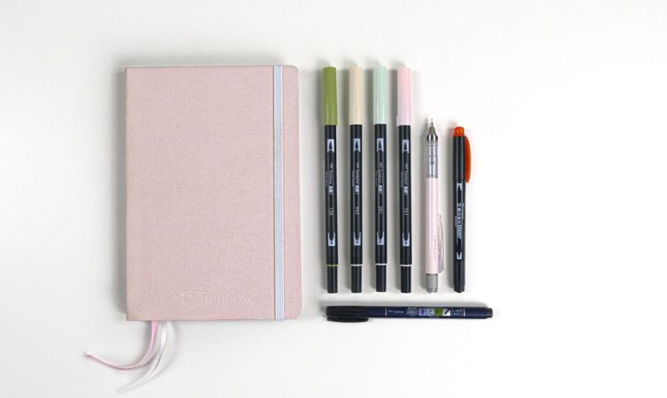 Tombow Creative Journaling Kit Bright Art.-Nr. BUJO-SET2